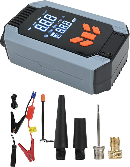 Portable 7200ACA Car Starter with Air Pump Battery Amplifier Power Bank 150 PSI